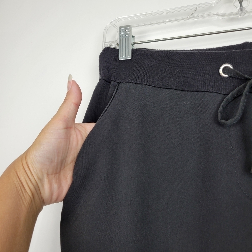 Rinascimento Black Drawstring Jogger Pants Size Medium - Picture 8 of 13